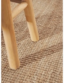 Covor în culoare naturală rotund din iută ø 200 cm Bouclé Jaipur – Hanse Home