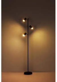 Lampadar Globo 57910SB ROBBY 3xGU10/5W/230V negru