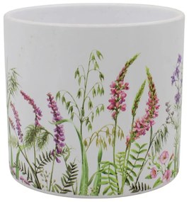 Mască ghiveci ceramică floricele câmp 12cm