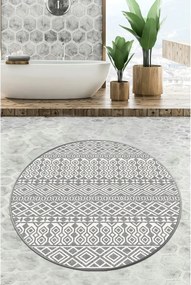 Covoras baie ORDER CIRCLE DJT, 120x120 cm, forma rotunda, poliester, g