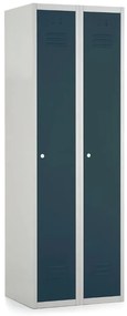 Dulap metalic, 60 x 50 x 180 cm, inchidere cilindrica, antracit - ral 7016