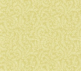 Tapet Audley, Yellow Luxury Leaf, 1838 Wallcoverings, 5.3mp / rola