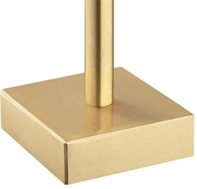 Lampă de masă ABRUZZO 1xE14/7W/230V alamă/albă Argon 8030