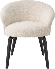 Scaun design elegant LUX Moretti, boucle crem 115038 HZ