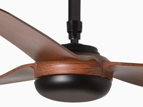Ventilator de tavan FARO 33817 PUNT maro/negru d. 130 cm + telecomandă