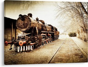 Tablou - Locomotiva istorică (70x50 cm)