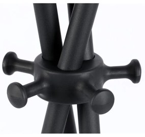 Cuier negru din oțel Darwin – White Label