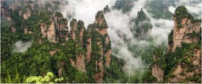 Tablou - Parcul Național Zhangjiajie, China (120x50 cm)