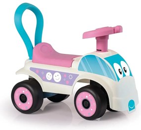 În jos Scooter masina, alb și roz
