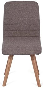 Set 2 scaune dining taupe Veva - Bonami Selection