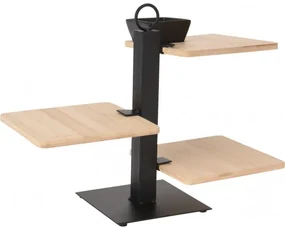 Platou servire etajat Alore, 3 nivele, 32 x 15 x H 27 cm