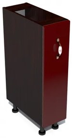 Corp inferior 20 cu 1 usa si cos Jolly Zebra MDF rosu simplu