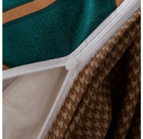 Lenjerie de pat din microfibra flanel KERNAL verde Dimensiune lenjerie de pat: 70 x 90 cm | 140 x 200 cm