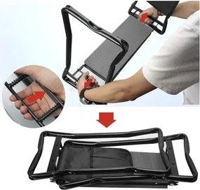 Scaun multifuncțional de grădină cu unelte Gardlov - 60x50x27 cm