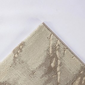Covor Modern Living , Dormitor Dreptunghiular Marmara T159A Crem Bej (Alege dimensiunea: 100 x 200)