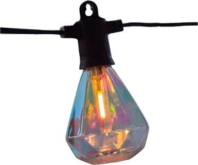 Ghirlandă luminoasă număr becuri 10 buc. cu alimentare la priză sau solară, lungime 300 cm Marcus – Sirius