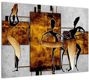 Tablou - Motiv cultura africană (70x50 cm)