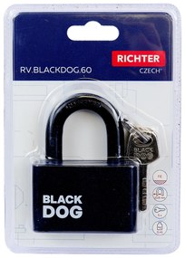 Lacăt din oțel RV.BLACKDOG.60
