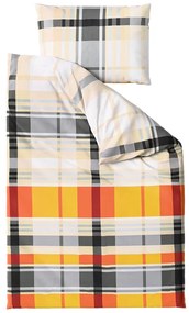 Lenjerie de pat din bumbac Renforce ORANGE KUBE colorat Dimensiunile lenjeriei: 70 x 90 cm | 140 x 200 cm