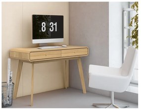 Birou cu aspect de lemn de stejar 50x120 cm Cassie - Støraa