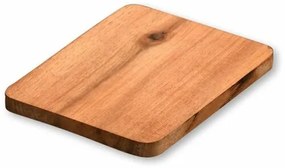 Kesper 28958 Set de plăci pentru raclette din lemnde acacia, 8 bucăți, 10 x 8 x 0,7 cm