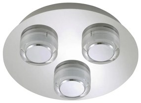 Briloner 2257-038 - Plafonieră baie LED SURF 3xLED/5W/230V IP44