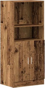 vidaXL Dulap de bucătărie, lemn vechi, 57x41,5x131,5 cm lemn prelucrat