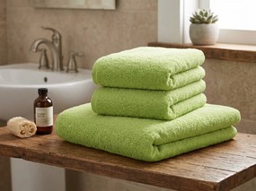 Prosop NORIELLE 70x140 cm verde, 100% bumbac