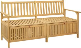 vidaXL Bancă cu spațiu de depozitare cu depozitare Acacia Solidă