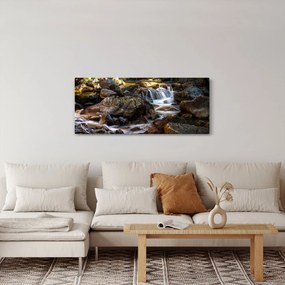 Tablou cu râul pietros (120x50 cm)