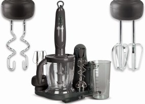 Mixer vertical (blender de mana) ZILAN ZLN5343 - 700W, pahar 0.7L + recipient 1L, 2 viteze