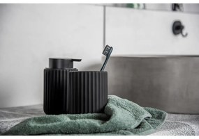 Set de accesorii de baie negru mat din ceramică Belluno – Wenko