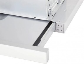 Hota de bucătărie încastrabilă Elica Elite 14 Lux GRVTWH 60, 121 W, 60 cm, Clasa D, 304 m³/h, iluminare LED, Gri/Alb