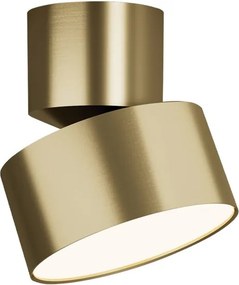 Spot aplicat LED 10W, directionabil, auriu mat