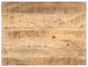 286029 vidaXL Blat de masă, 90 x 70 cm, lemn masiv de mango, 25-27 mm