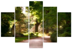 Tablou cu parc (150x105 cm)