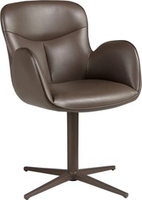 Scaun modern pivotant piele sintetica Maro