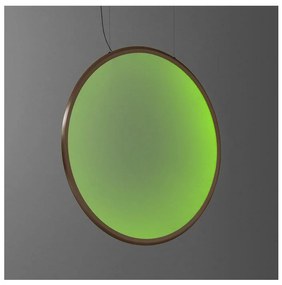 Lustră LED RGBW dimabilă pe cablu Artemide 1994360APP DISCOVERY LED/79W/230V bronz