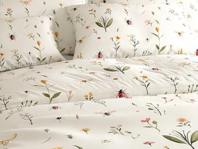 Lenjerie de pat policoton INSECTA POLY crem Dimensiune lenjerie de pat: 70 x 90 cm | 140 x 220 cm