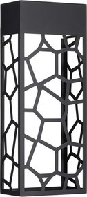 Aplica LED pentru exterior design arhitectural RAGNO negru