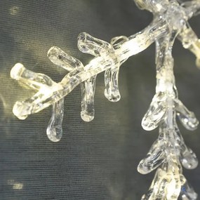 Decorațiune LED de Crăciun pentru fereastră 16xLED/3xAA alb cald