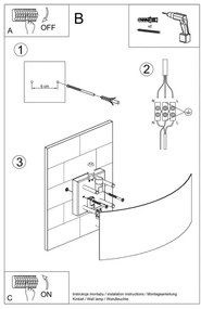 Aplică MAGNUS 2xG9/40W/230V neagră Sollux SL.0937