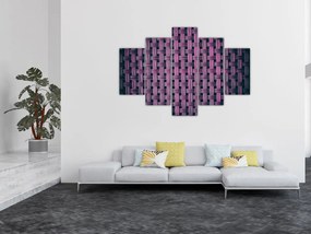Tabloul textura în mov (150x105 cm)