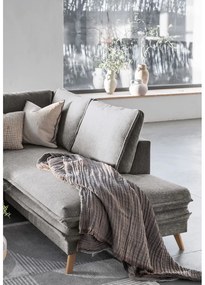 Colțar gri extensibil (cu colț pe partea dreaptă) Charming Charlie – Miuform