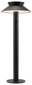 Stalp LED solar de exterior cu senzor de miscare IP44 Justina negru