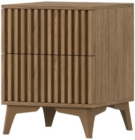 OFERTA Noptiera ENTSIAN 40x40cm, stejar artizanat II. calitate