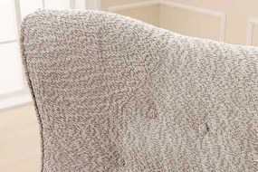 Fotoliu elegant design retro AMSTERDAM boucle greige