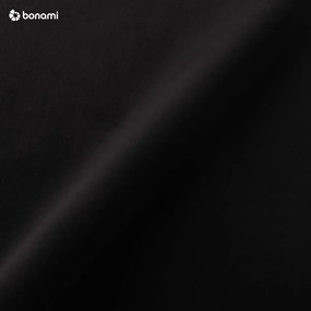 Canapea din catifea Milo Casa Santo, 174 cm, negru