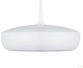 Abajur metalic design retro Clava Dine, Matt White