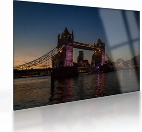 Tablou pe sticlă - Tower bridge (70x50 cm)